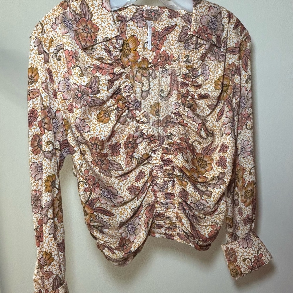 Free People Patterned Top
